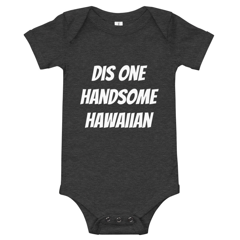 Handsome Hawaiian Baby Onesie