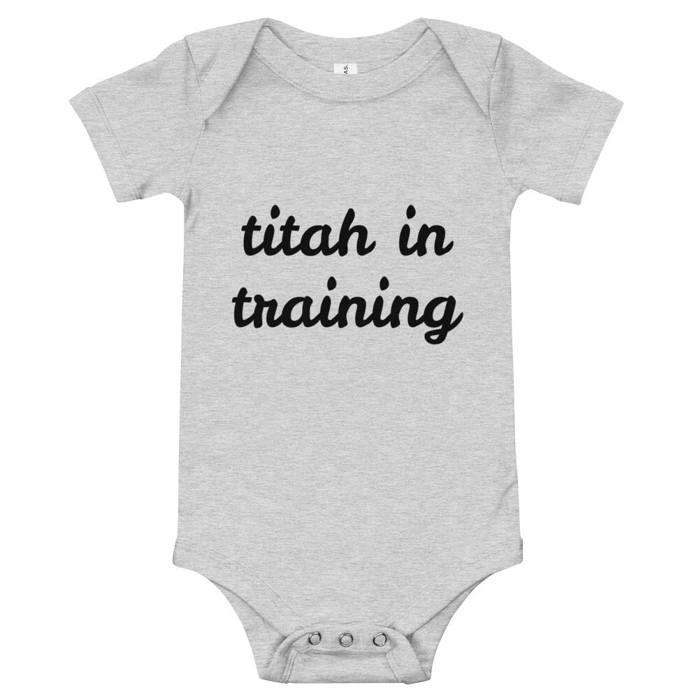 Titah in Training Baby Onesie